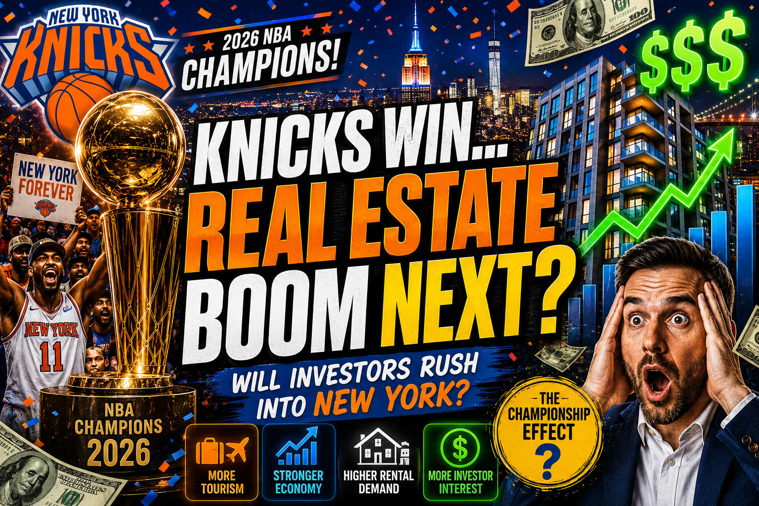 Will the New York Knicks Championship Bring More Sales to Investment Properties in New York State?